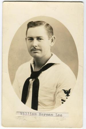 [William Herman Lee in Navy Uniform]