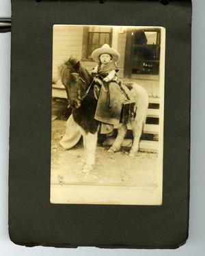 Primary view of object titled '[Child on a Pony]'.