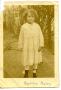 Photograph: [Cecil Beatrice Maxey Standing Outside]