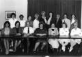 Primary view of Allied Health Advisory Board, front row from left, Maher, Rene, McIntyre, Margery, Gray, Wayne, McGary, LaVeta, Wunsch, Barbara, Bohannon, Peggy, Probst, Helen, back row: Capps, Shari, Duguay, Marie, Roberts, Janice, McCamey, Claire, McCage, Dianne, Sokoly, Leah, Percoco, ThelmaHawkins, David ; Clark, Mary