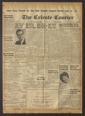 The Celeste Courier (Celeste, Tex.), Vol. 62, No. 36, Ed. 1 Friday, July 12, 1963