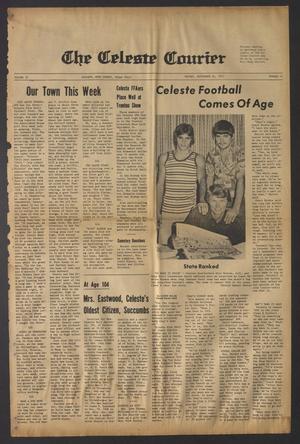 The Celeste Courier (Celeste, Tex.), Vol. 75, No. 37, Ed. 1 Friday, September 30, 1977