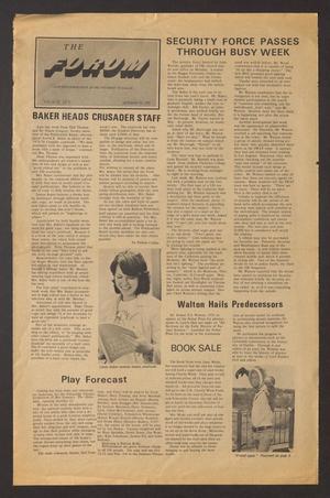 The Forum (Irving, Tex.), Vol. 3, No. 4, Ed. 1 Wednesday, September 24, 1975