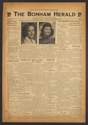 The Bonham Herald (Bonham, Tex.), Vol. 16, No. 34, Ed. 1 Thursday, December 3, 1942