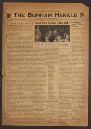 The Bonham Herald (Bonham, Tex.), Vol. 16, No. 41, Ed. 1 Monday, December 28, 1942