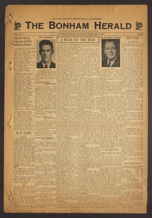The Bonham Herald (Bonham, Tex.), Vol. 16, No. 51, Ed. 1 Monday, February 1, 1943