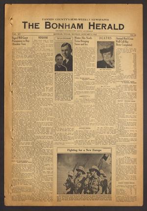 The Bonham Herald (Bonham, Tex.), Vol. 15, No. 43, Ed. 1 Monday, January 5, 1942