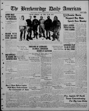 The Breckenridge Daily American (Breckenridge, Tex), Vol. 4, No. 50, Ed. 1, Tuesday, August 28, 1923