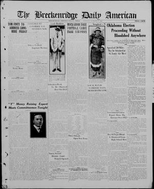 The Breckenridge Daily American (Breckenridge, Tex), Vol. 4, No. 80, Ed. 1, Tuesday, October 2, 1923