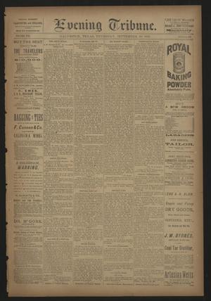 Evening Tribune. (Galveston, Tex.), Vol. 8, No. 270, Ed. 1 Thursday, September 20, 1888