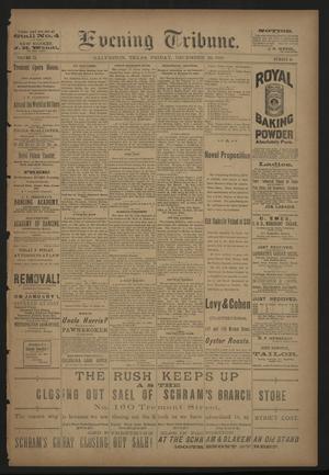 Evening Tribune. (Galveston, Tex.), Vol. 9, No. 40, Ed. 1 Friday, December 28, 1888