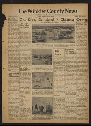 The Winkler County News (Kermit, Tex.), Vol. 8, No. 42, Ed. 1 Friday, December 29, 1944