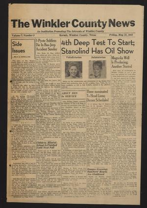 The Winkler County News (Kermit, Tex.), Vol. 7, No. 8, Ed. 1 Friday, May 21, 1943