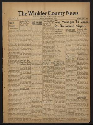 The Winkler County News (Kermit, Tex.), Vol. 7, No. 44, Ed. 1 Friday, February 4, 1944