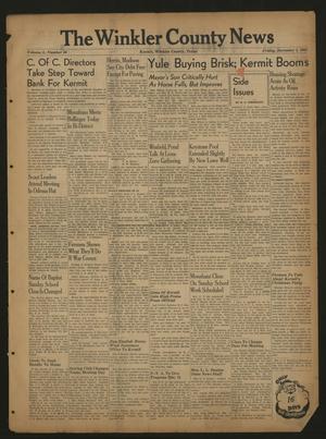 The Winkler County News (Kermit, Tex.), Vol. 5, No. 38, Ed. 1 Friday, December 5, 1941
