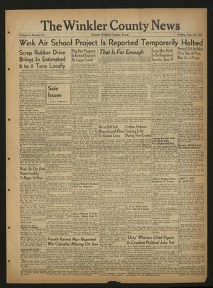 The Winkler County News (Kermit, Tex.), Vol. 6, No. 14, Ed. 1 Friday, June 19, 1942