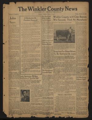 The Winkler County News (Kermit, Tex.), Vol. 6, No. 2, Ed. 1 Friday, March 28, 1941