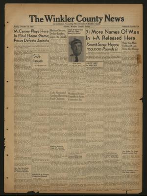 The Winkler County News (Kermit, Tex.), Vol. 6, No. 30, Ed. 1 Friday, October 16, 1942