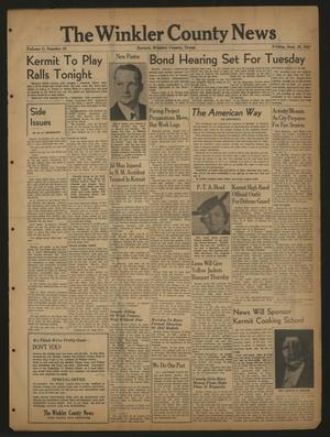The Winkler County News (Kermit, Tex.), Vol. 5, No. 28, Ed. 1 Friday, September 26, 1941
