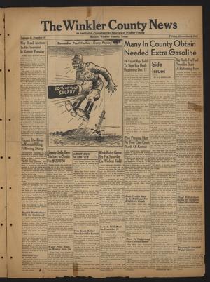 The Winkler County News (Kermit, Tex.), Vol. 6, No. 37, Ed. 1 Friday, December 4, 1942