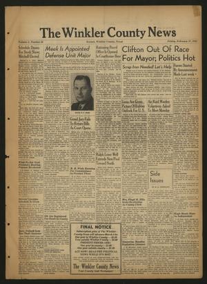 The Winkler County News (Kermit, Tex.), Vol. 5, No. 50, Ed. 1 Friday, February 27, 1942