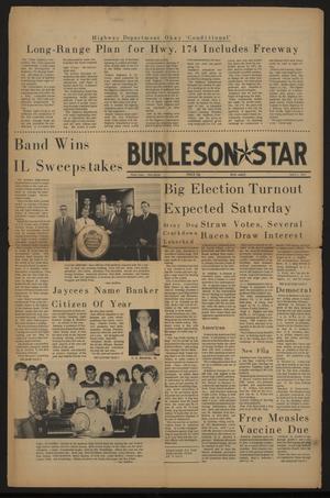 Burleson Star (Burleson, Tex.), Vol. 3, No. 26, Ed. 1 Thursday, May 2, 1968