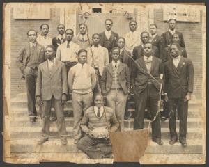 Primary view of object titled '[African American Football Team]'.