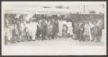 Primary view of [Dunbar Students in Front of Bus]