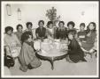 Photograph: [Women With Thanksgiving Food Box]