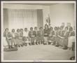 Photograph: [Troop 205 Cub Scouts Sitting on Couch]