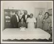 Photograph: [Ida B. Hurd and Birthday Cake]
