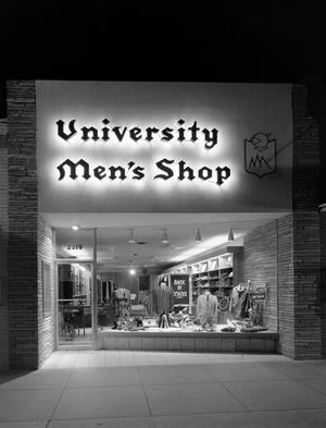 [University Men's Shop]