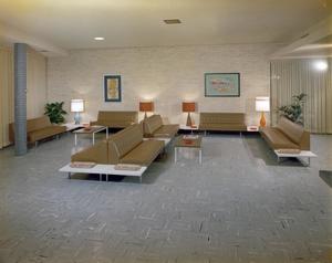 [Lobby with leather Couches]