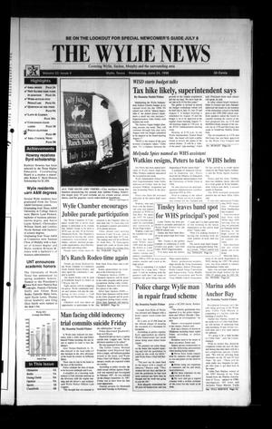 Primary view of object titled 'The Wylie News (Wylie, Tex.), Vol. 52, No. 4, Ed. 1 Wednesday, June 24, 1998'.