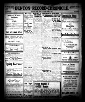 Denton Record-Chronicle. (Denton, Tex.), Vol. 18, No. 201, Ed. 1 Friday, April 5, 1918