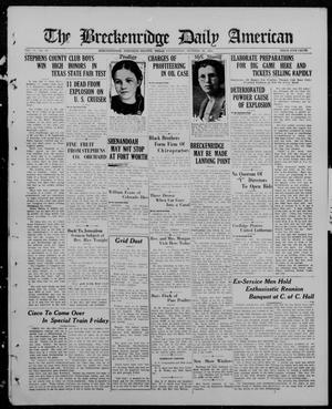 The Breckenridge Daily American (Breckenridge, Tex), Vol. 5, No. 95, Ed. 1, Wednesday, October 22, 1924