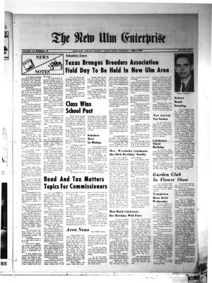 The New Ulm Enterprise (New Ulm, Tex.), Vol. 56, No. 21, Ed. 1 Thursday, April 6, 1967