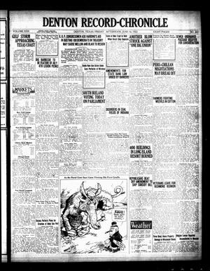 Denton Record-Chronicle (Denton, Tex.), Vol. 22, No. 263, Ed. 1 Friday, June 16, 1922