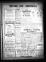 Newspaper: Record and Chronicle. (Denton, Tex.), Vol. 11, No. 84, Ed. 1 Tuesday,…