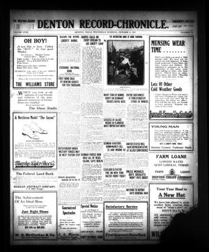 Denton Record-Chronicle. (Denton, Tex.), Vol. 28, No. 56, Ed. 1 Wednesday, October 17, 1917