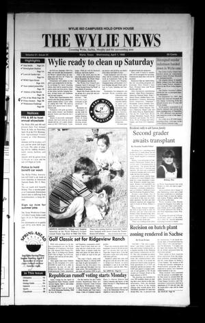 The Wylie News (Wylie, Tex.), Vol. 51, No. 44, Ed. 1 Wednesday, April 1, 1998