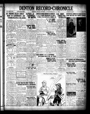 Denton Record-Chronicle (Denton, Tex.), Vol. 22, No. 241, Ed. 1 Monday, May 22, 1922