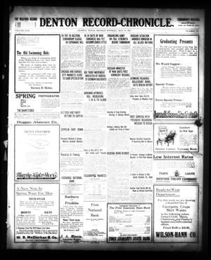 Denton Record-Chronicle. (Denton, Tex.), Vol. 27, No. 235, Ed. 1 Monday, May 14, 1917