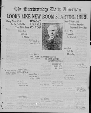 The Breckenridge Daily American (Breckenridge, Tex), Vol. 5, No. 178, Ed. 1, Wednesday, January 28, 1925