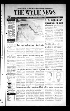 The Wylie News (Wylie, Tex.), Vol. 52, No. 18, Ed. 1 Wednesday, September 30, 1998