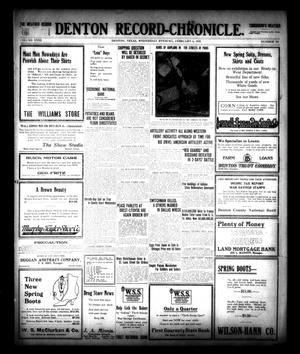 Denton Record-Chronicle. (Denton, Tex.), Vol. 18, No. 151, Ed. 1 Wednesday, February 6, 1918