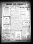 Newspaper: Record and Chronicle. (Denton, Tex.), Vol. 11, No. 77, Ed. 1 Saturday…