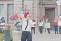 Thumbnail image of item number 1 in: '[Man Speaking at KKK Rally]'.