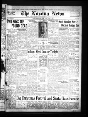 The Nocona News (Nocona, Tex.), Vol. 32, No. 20, Ed. 1 Friday, October 30, 1936