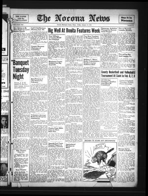Primary view of object titled 'The Nocona News (Nocona, Tex.), Vol. 36, No. 31, Ed. 1 Friday, January 31, 1941'.